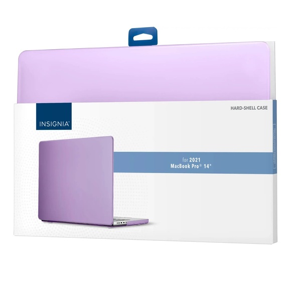 Insignia™ - Hard-Shell Case for 2021 and 2023 MacBook Pro 14" - Picture 11 of 16